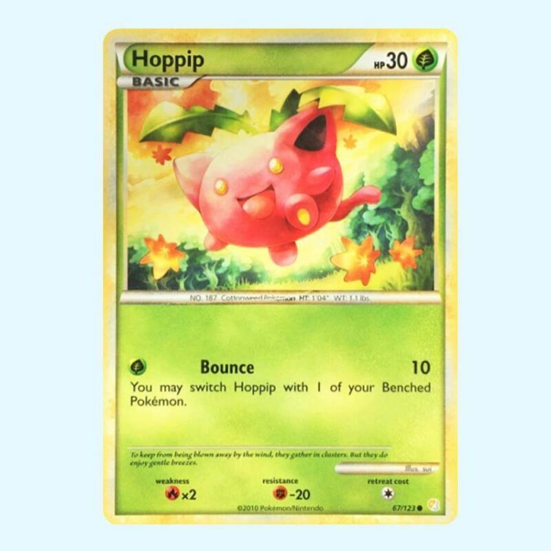 Hoppip 67 Or HeartGold Argent SoulSilver