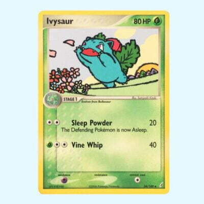 Ivysaur 34 EX Crystal Guardians
