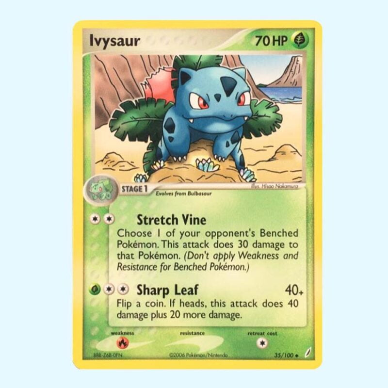 Ivysaur 35 EX Crystal Guardians