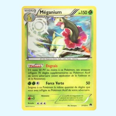 Meganium 3 Rupture TURBO Holo