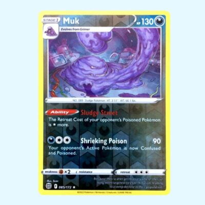 Muk 85 Brilliant Stars Reverse Holo