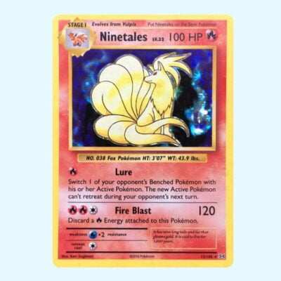 Ninetales 15 Evolutions Holo