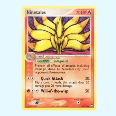 Ninetales 19 EX Power Keepers