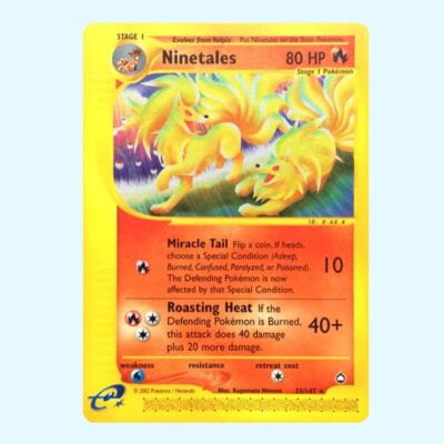 Ninetales 25 Aquapolis