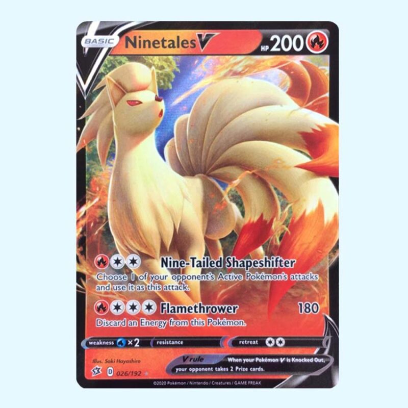 Ninetales V 26 Rebel Clash