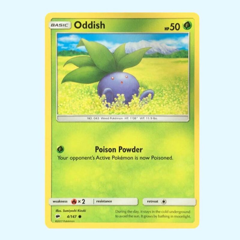 Oddish 4 Burning Shadows