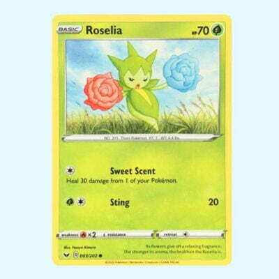 Roselia 3 Sword Shield