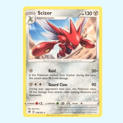Scizor 128 Rebel Clash
