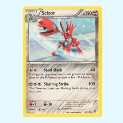 Scizor 94 Boundaries Crossed Holo