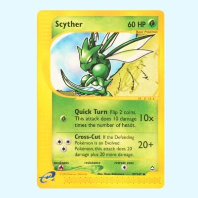 Scyther 57 Aquapolis