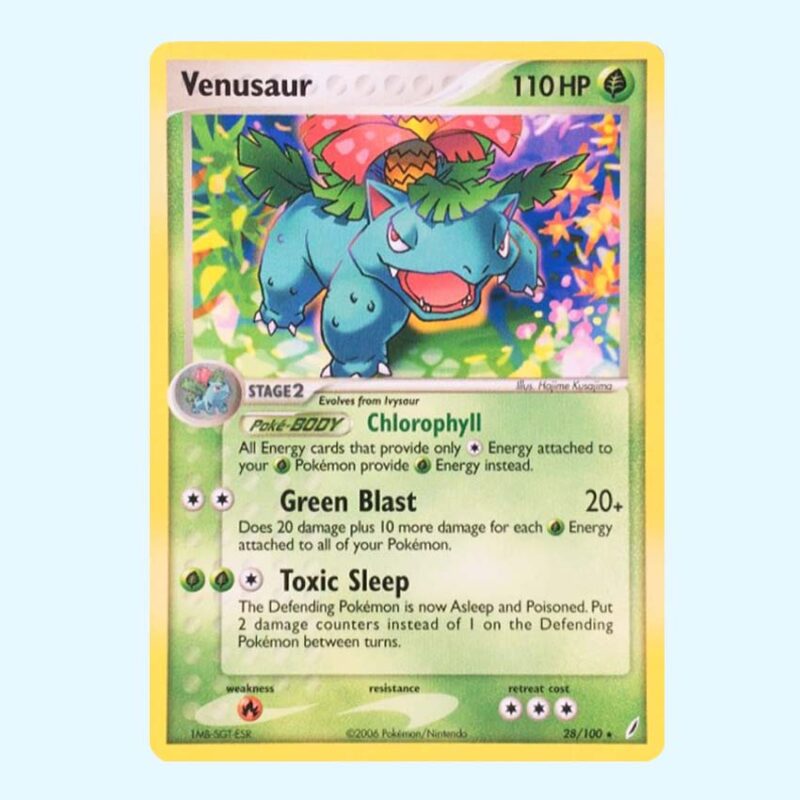 Venusaur 28 EX Crystal Guardians