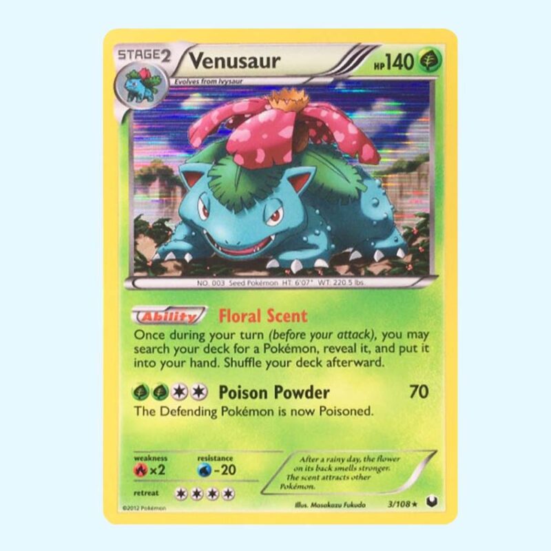 Venusaur 3 Dark Explorers