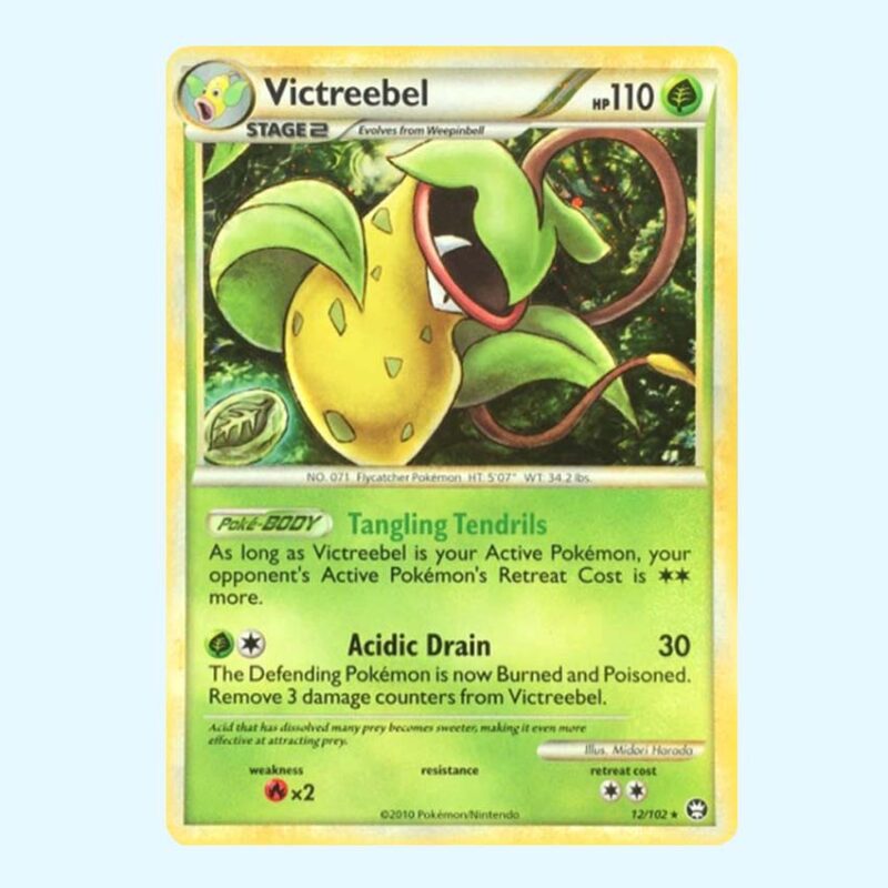 Victreebel 12 Triumphant Holo