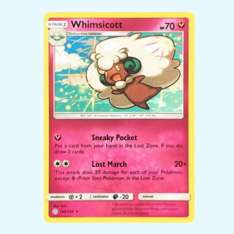 Whimsicott 148 Cosmic Eclipse