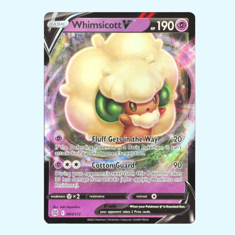 Whimsicott V 64 Brilliant Stars