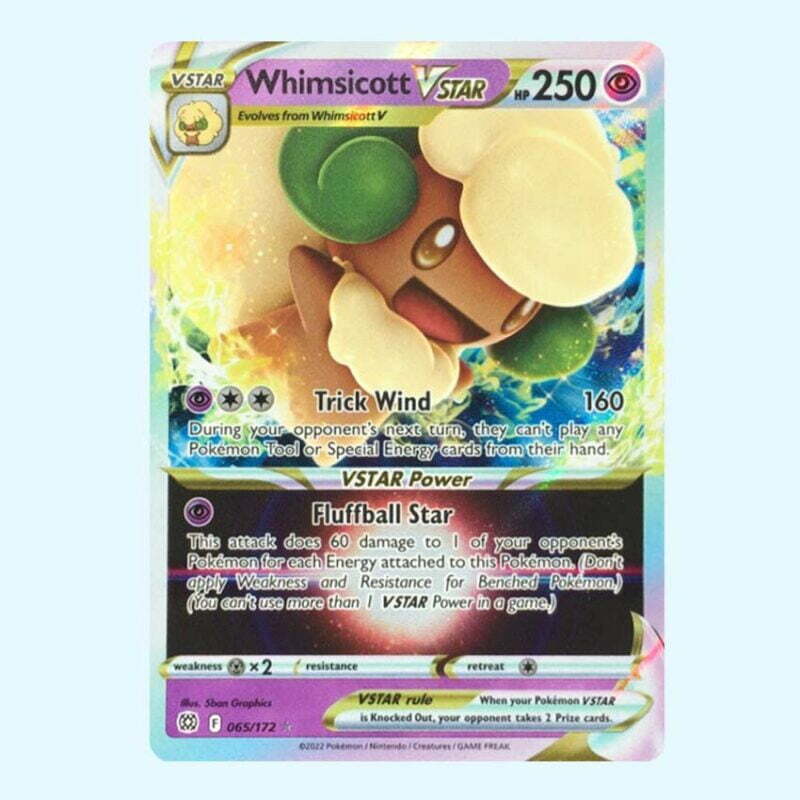 Whimsicott VSTAR 65 Brilliant Stars