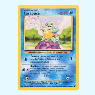 Carapuce 63 Set de Base