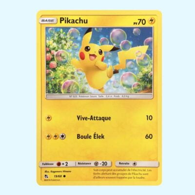 Pikachu 19 Destinées Occultes