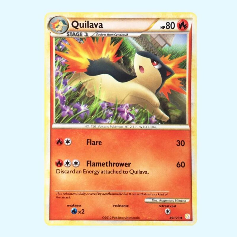 Quilava 49 Or HeartGold