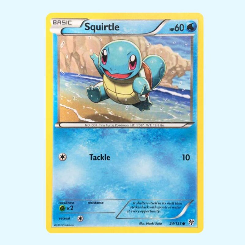 Squirtle 24 Plasma Storm