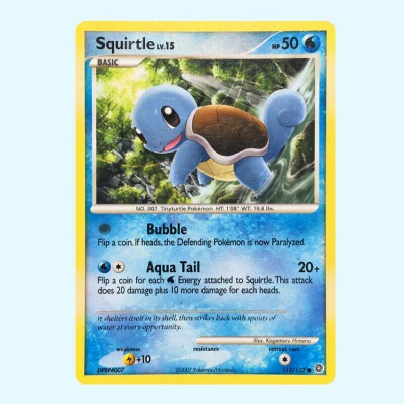 Squirtle Lv.15 112 Secret Wonders