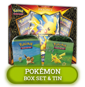 3 POKEMON Box Set & Tin