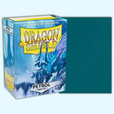Dragon Shield - Petrol Matte - Deck Protector - Sleeves 100