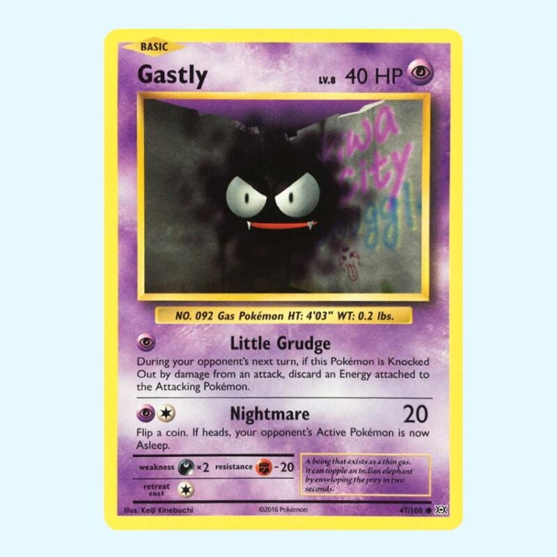 Gastly 50 Evolutions