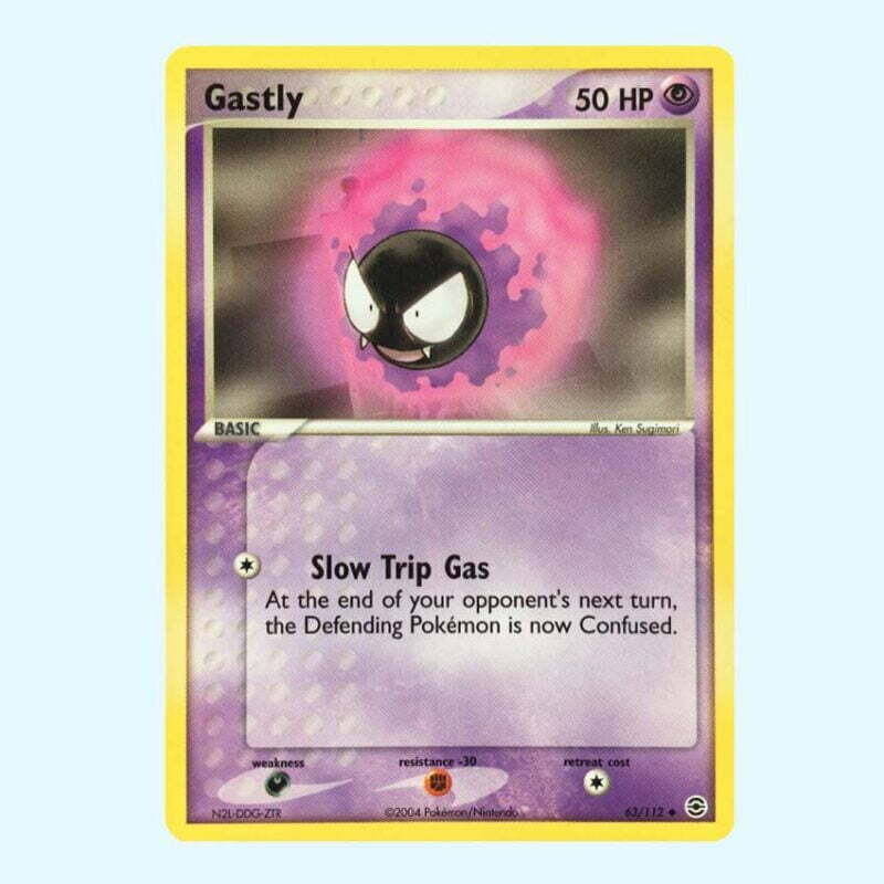 Gastly 63 EX FireRed LeafGreen