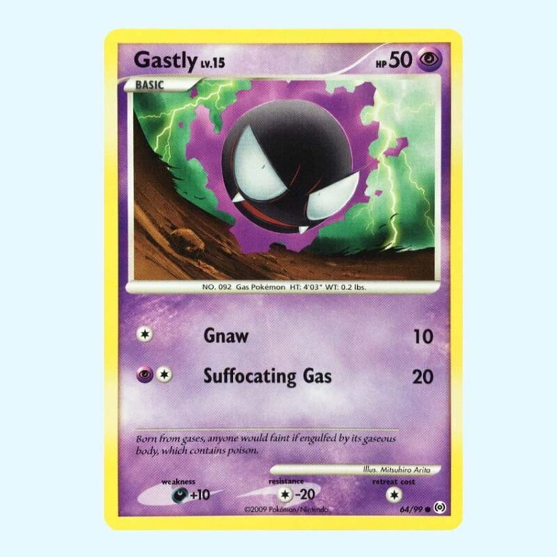 Gastly Lv.15 57 Arceus