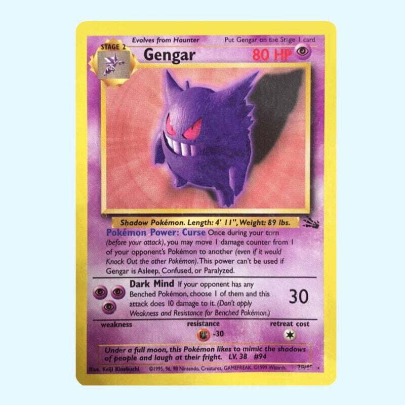 Gengar 20 Fossil