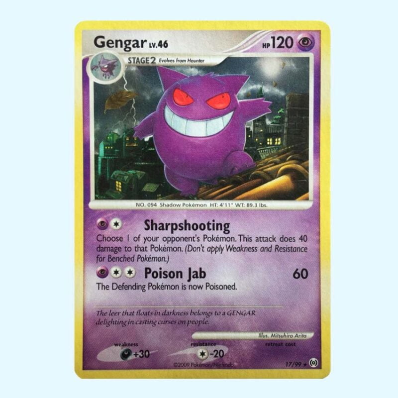 Gengar Lv.46 17 Arceus