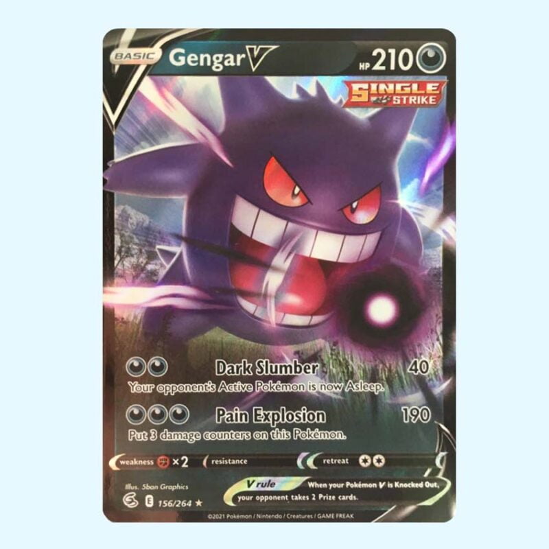 Gengar V 156 Fusion Strike