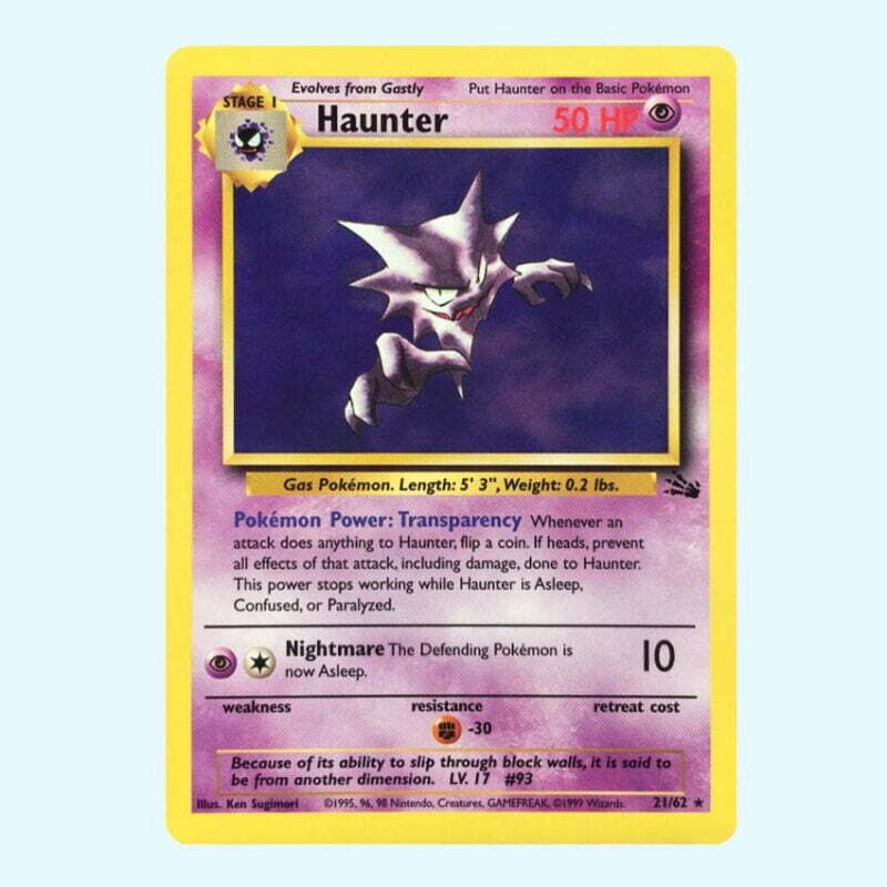 Haunter 21 Fossil