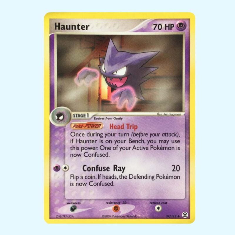 Haunter 34 EX FireRed LeafGreen