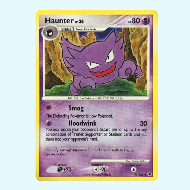 Haunter Lv.35 40 Stormfront