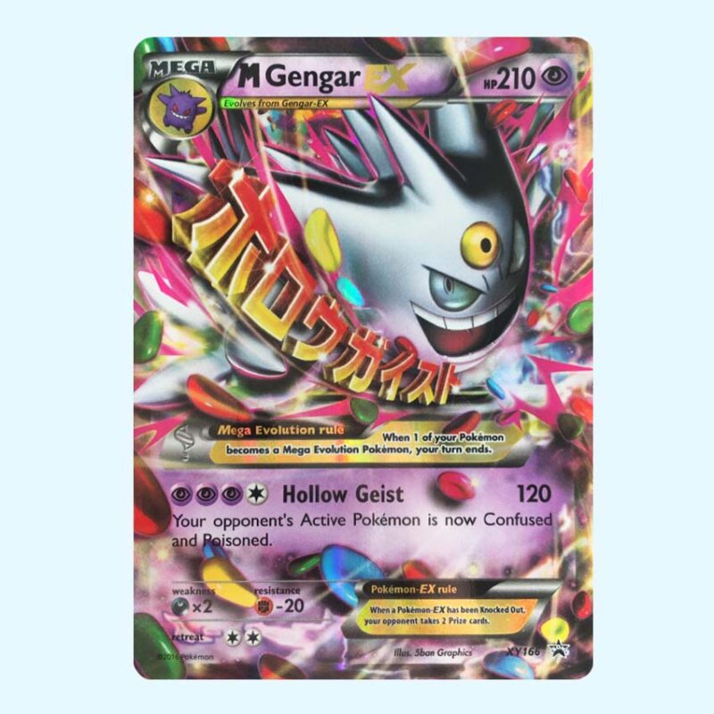 MGengar EX 166 XY Black Star Promos