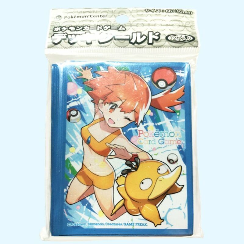 Misty & Psyduck Sleeves Pokemon Center 32 Battle Region