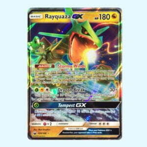 Rayquaza GX 109 Celestial Storm