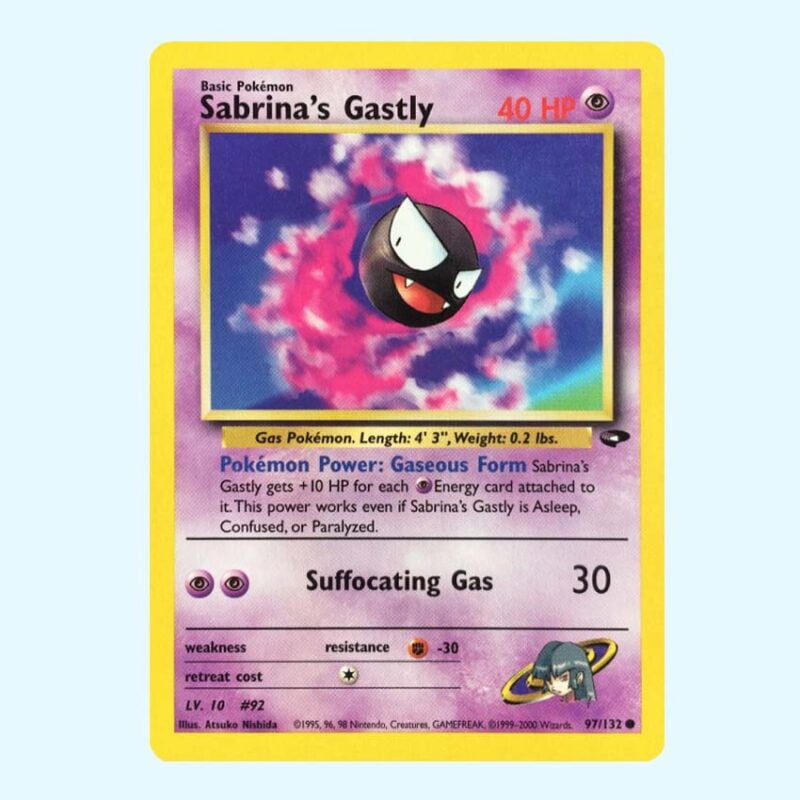 Sabrina's Gastly 97 Gym Challenge