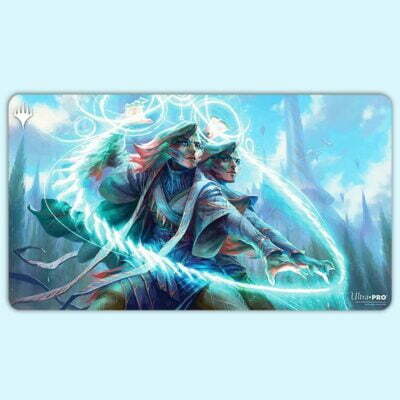 Adrix and New Twincasters - Playmat Tapis - Mtg - strixhaven - 61cm
