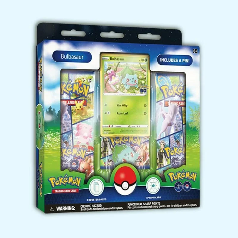 Bulbasaur - Box Set - Bulbizarre - Coffret- Pokémon GO Pin - EN