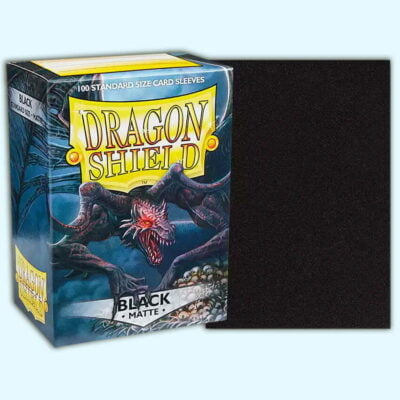 Dragon Shield - Black Matte - Deck Protector - Sleeves 100