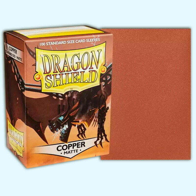 Dragon Shield - Copper Matte - Deck Protector - Sleeves 100