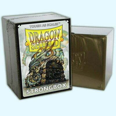 Dragon Shield Gaming Box - Gold - Cards Capacity 80