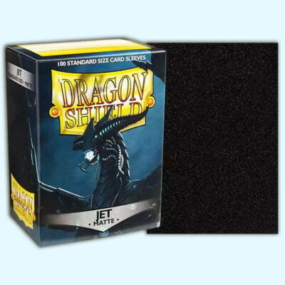 Dragon Shield - Jet Matte - Deck Protector - Sleeves 100