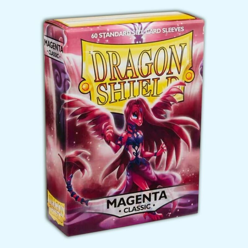 Dragon Shield - Magenta Classic 60 - Deck Protector - Sleeves 60