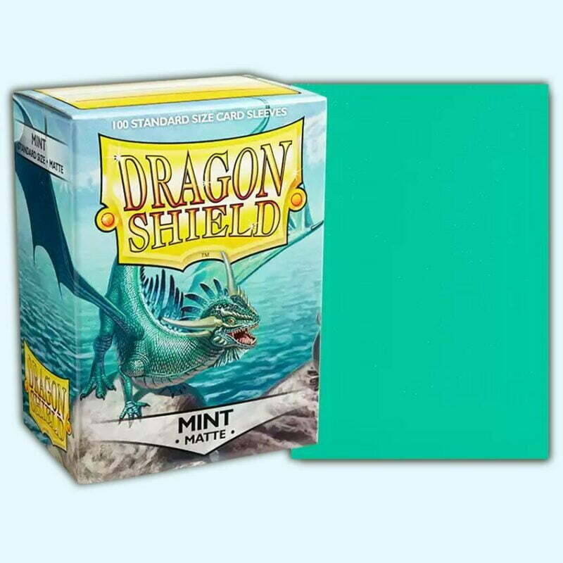 Dragon Shield - Mint Matte - Deck Protector - Sleeves 100