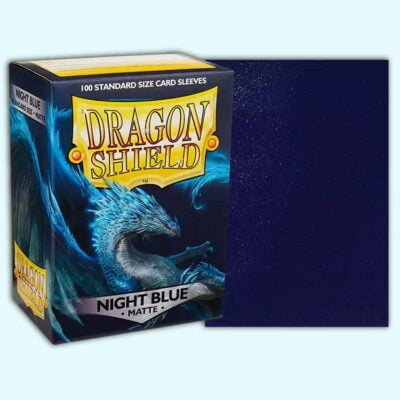 Dragon Shield - Night Blue Matte - Deck Protector - Sleeves 100