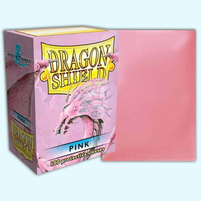 Dragon Shield - Pink Classic - Deck Protector - Sleeves 100